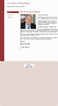 Mobile Screenshot of lawofficeofdavidrogers.com